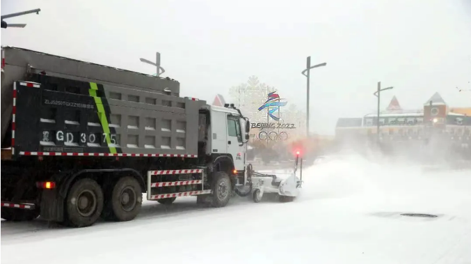共筑中国梦丨YABO鸭脖环境环卫装备助力冬奥会